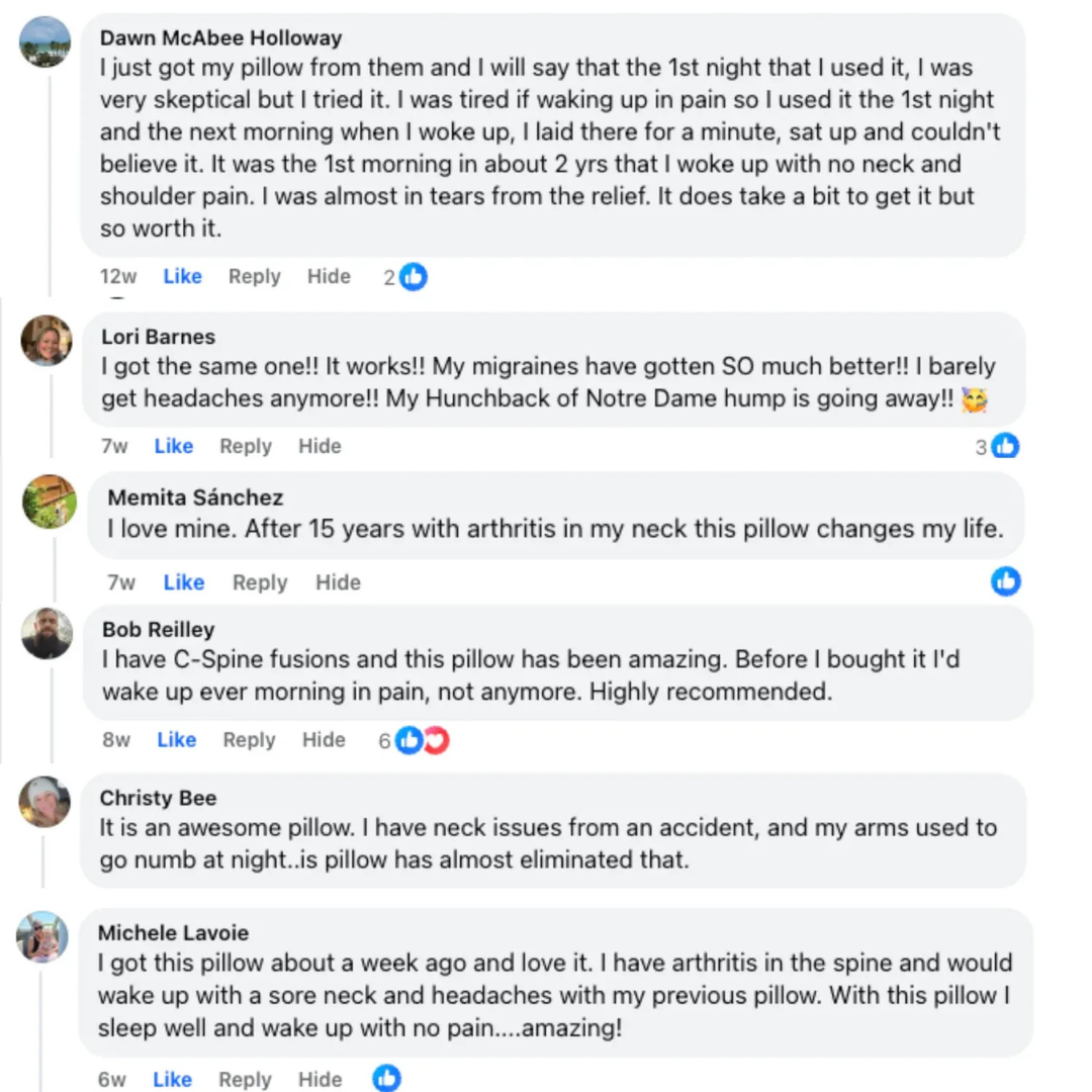 Facebook-style reviews screenshot
